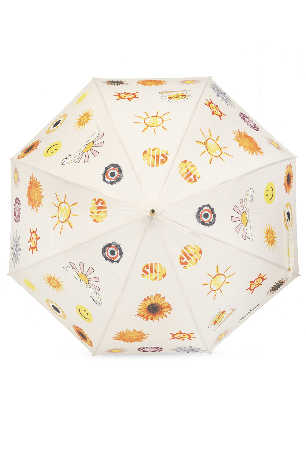 【Moschino】 Smiley Printed Umbrella White Moschino x Smiley® Moschino - SchaferandweinerShops Canada